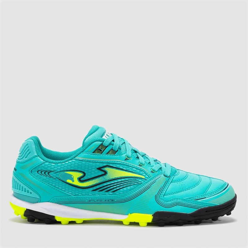 Joma Mens Dribling 25 TF Astro Turf Football Boots Turquoise