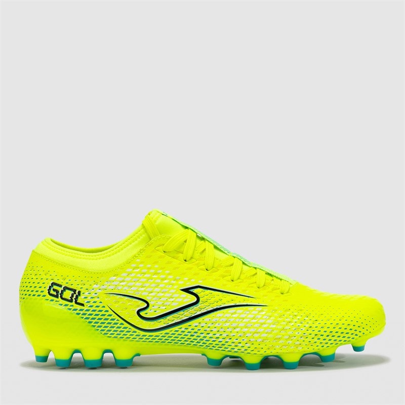 Joma Mens Gol 25 AG Artificial Ground Football Boots Fluoro Yellow