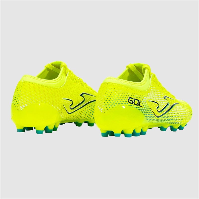 Joma Mens Gol 25 AG Artificial Ground Football Boots Fluoro Yellow - Image 3