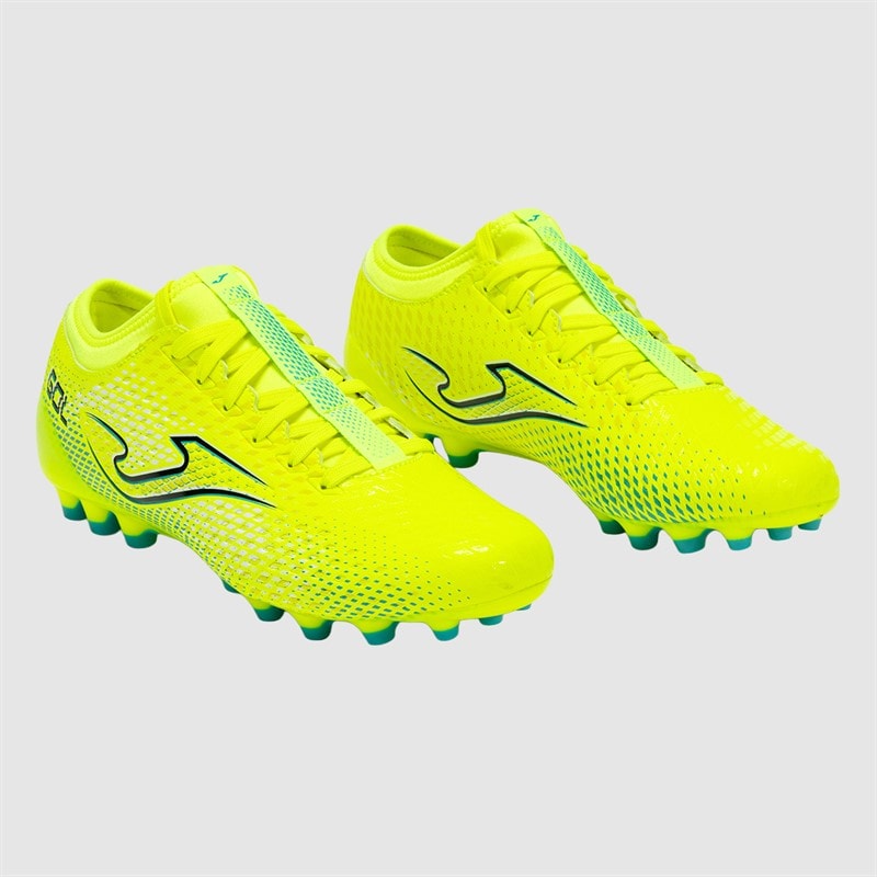 Joma Mens Gol 25 AG Artificial Ground Football Boots Fluoro Yellow - Image 5