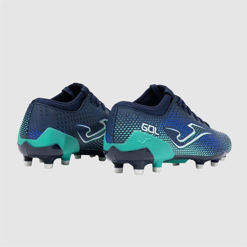Joma Mens Gol 25 FG Firm Ground Football Boots Navy Blue - Image 3
