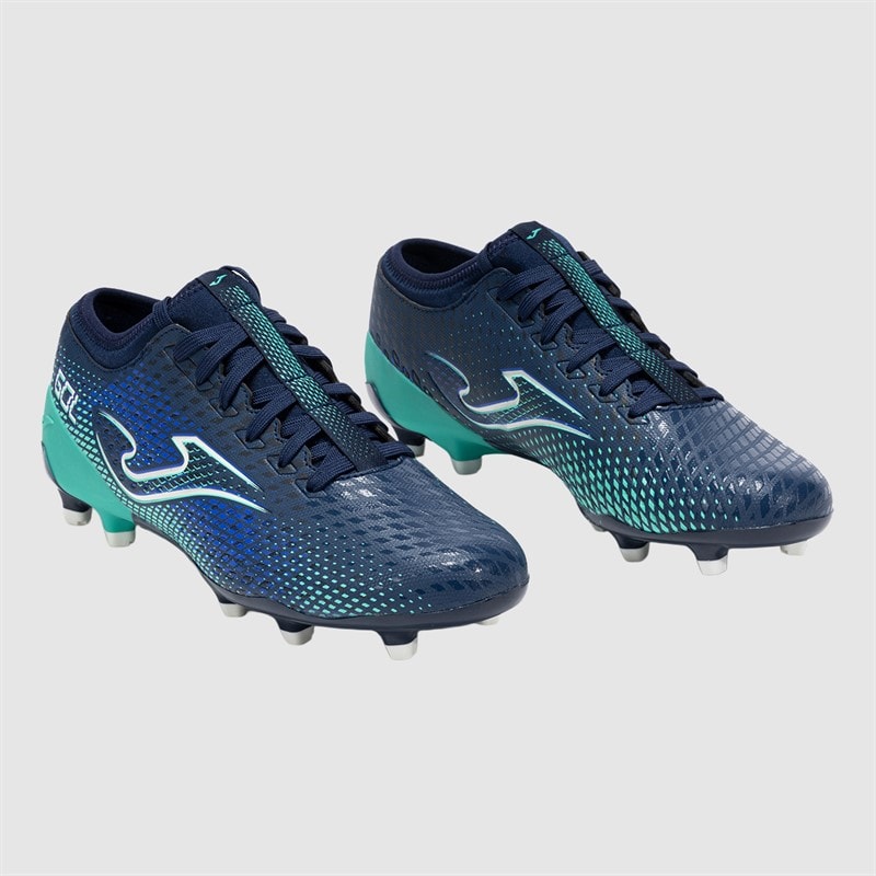 Joma Mens Gol 25 FG Firm Ground Football Boots Navy Blue - Image 5