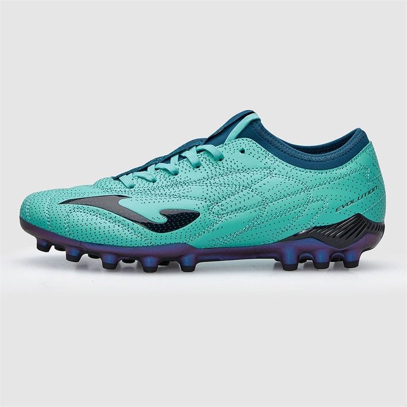 Joma Mens Evolution 25 AG Artificial Grass Football Boots Turquoise - Image 2