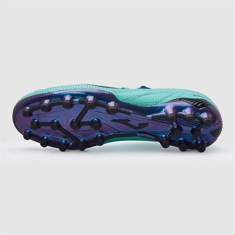 Joma Mens Evolution 25 AG Artificial Grass Football Boots Turquoise - Image 3