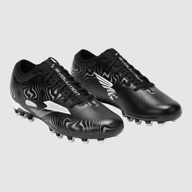 Joma Mens Evolution 25 AG Artificial Grass Football Boots Black/Fuschia - Image 5