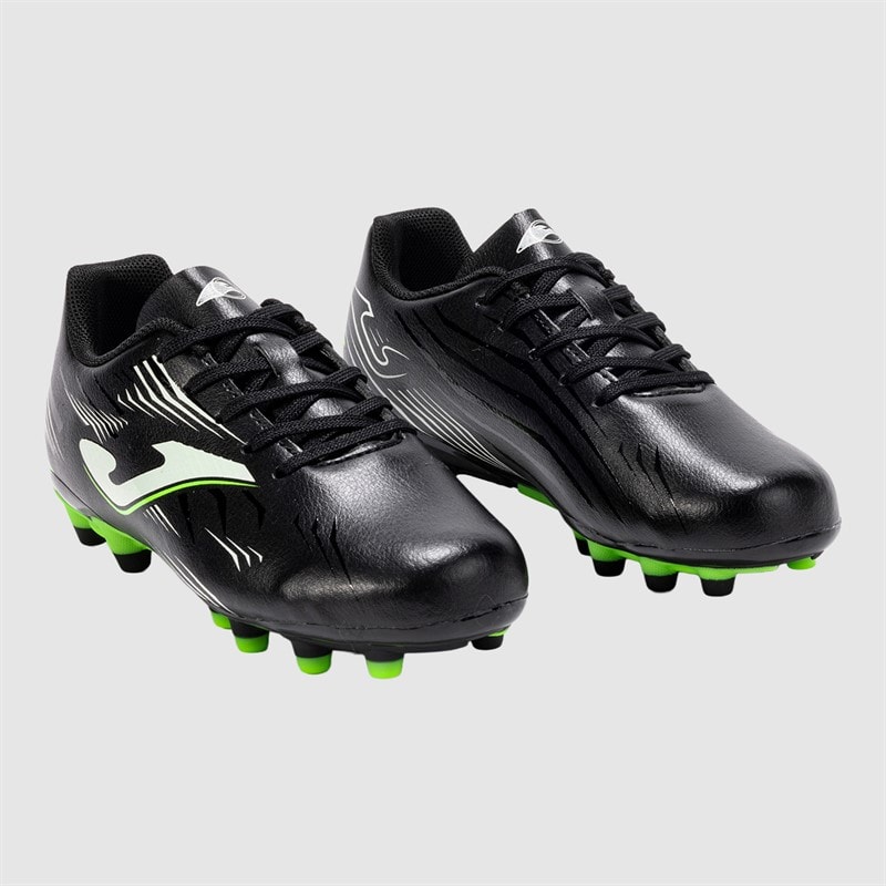 Joma Junior Propulsion 25 FG Firm Ground Football Boots Black - Image 5