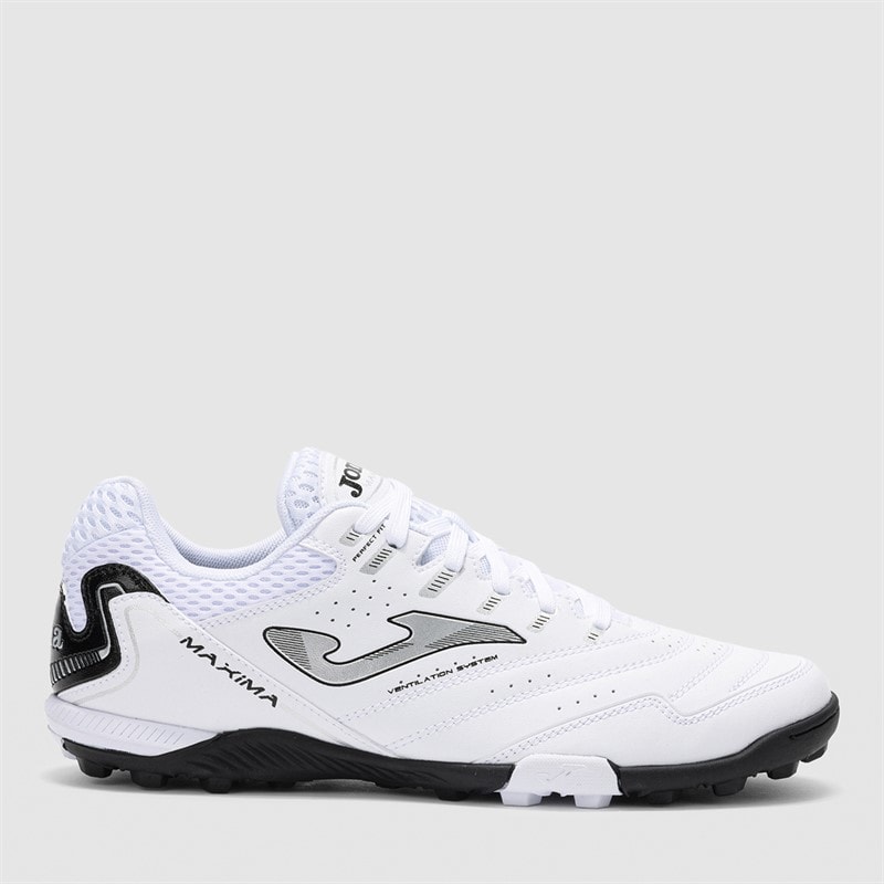 Joma Mens Maxima 25 TF Astro Turf Football Boots White - Image 1