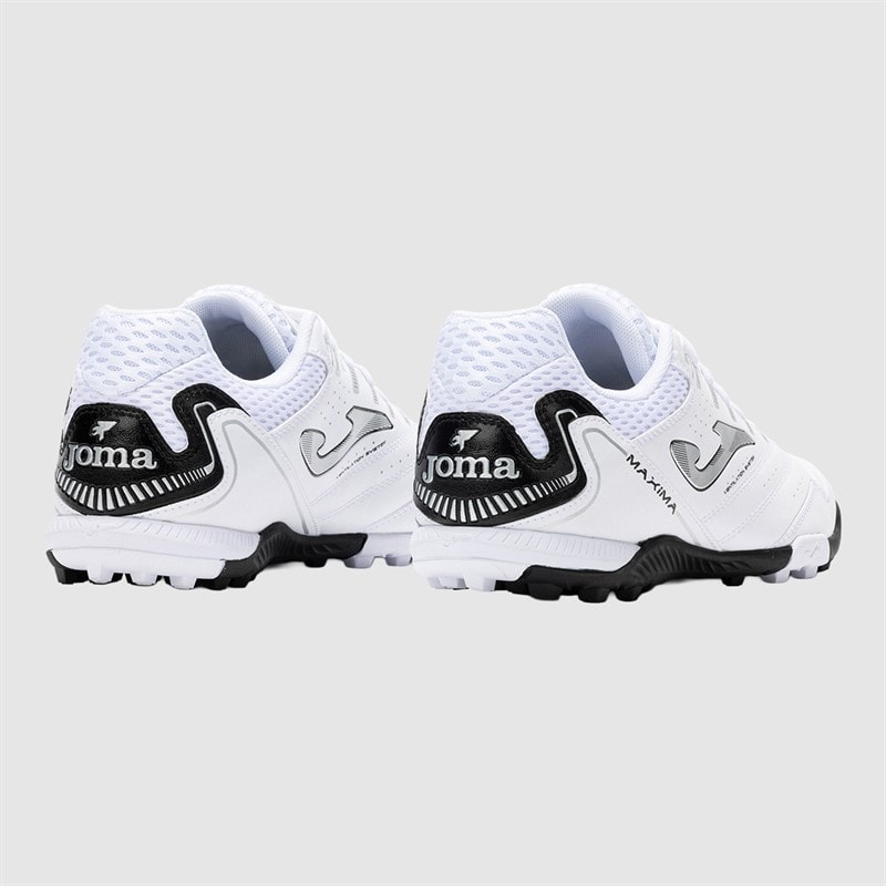 Joma Mens Maxima 25 TF Astro Turf Football Boots White - Image 3