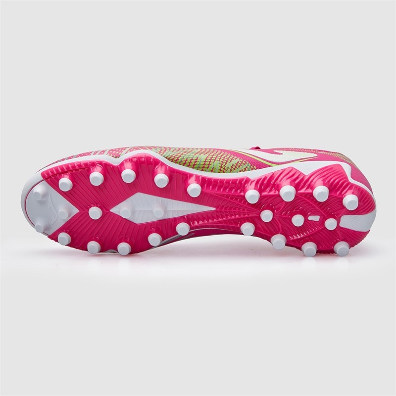 Joma Mens Striker 25 AG Artificial Grass Football Boots Pink - Image 3