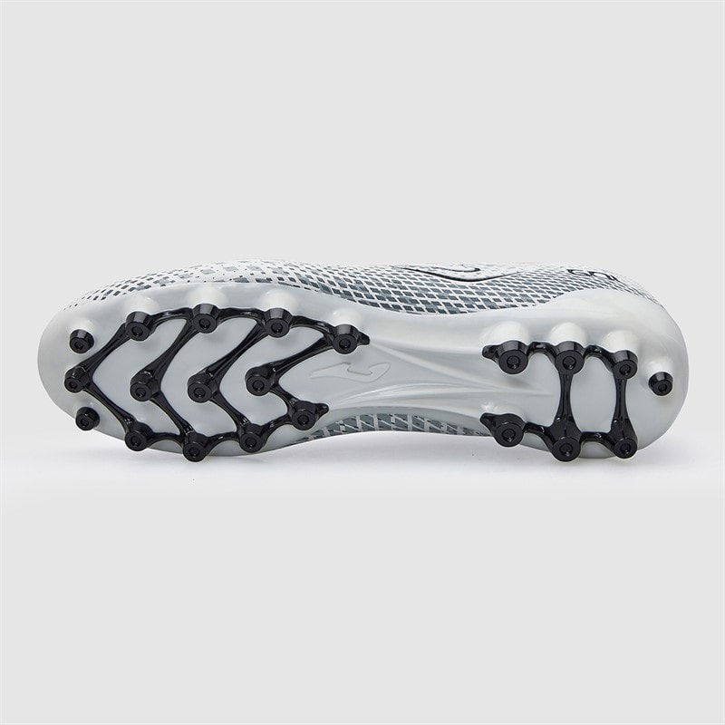 Joma Mens Gol 25 AG Artificial Ground Football Boots White/Black - Image 3