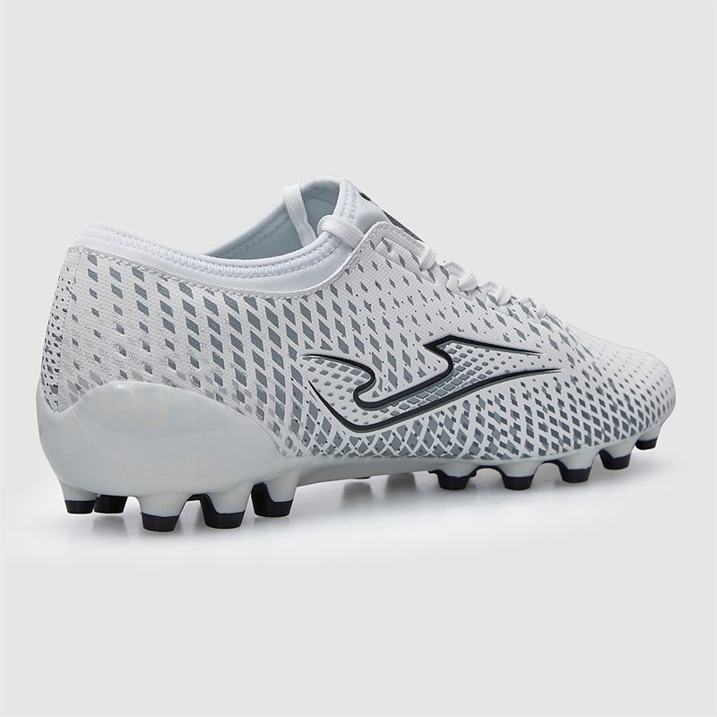 Joma Mens Gol 25 AG Artificial Ground Football Boots White/Black - Image 5
