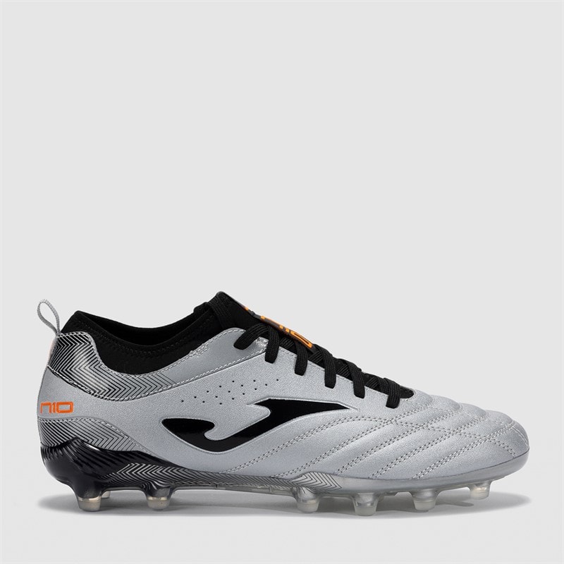 Joma Mens Numero-10 25 FG Firm Ground Football Boots Grey/Black