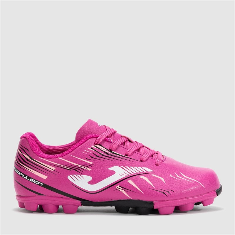 Joma Junior Propulsion 25 HG Hard Ground Football Boots Fuchsia