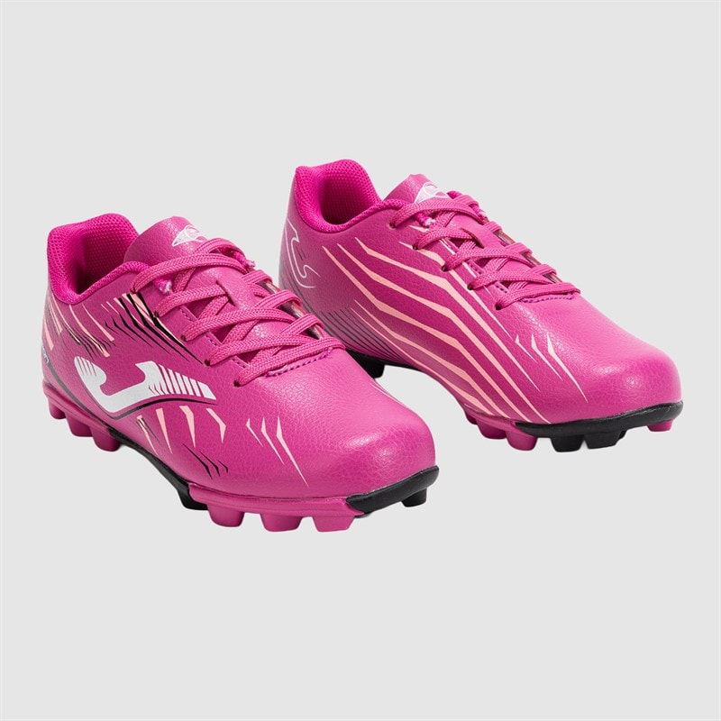 Joma Junior Propulsion 25 HG Hard Ground Football Boots Fuchsia - Image 5