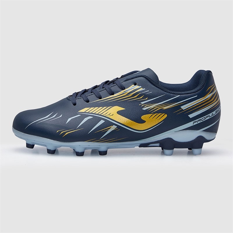 Joma Junior Propulsion 25 FG Firm Ground Football Boots Navy Blue - Image 2