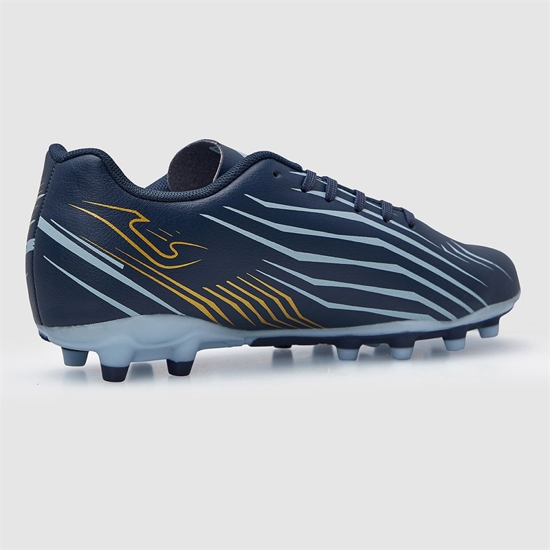 Joma Junior Propulsion 25 FG Firm Ground Football Boots Navy Blue - Image 5