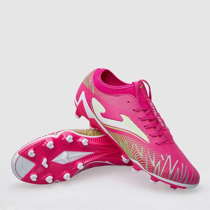 Joma Mens Striker 25 FG Firm Ground Football Boots Pink