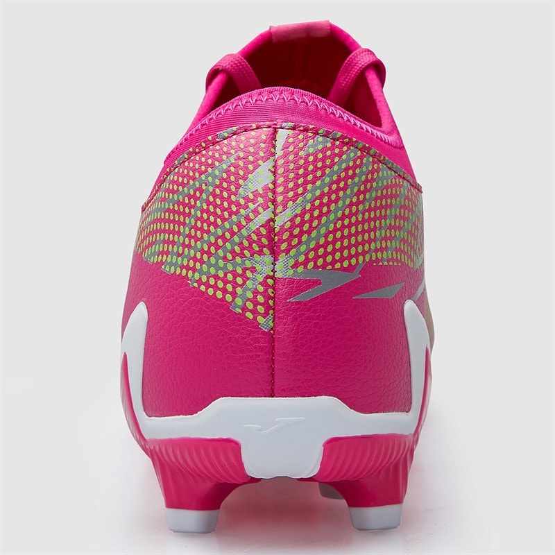 Joma Mens Striker 25 FG Firm Ground Football Boots Pink - Image 4
