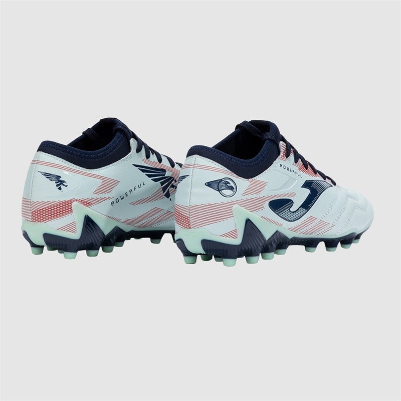 Joma Mens Powerful 25 AG Artificial Grass Football Boots Navy Blue - Image 3