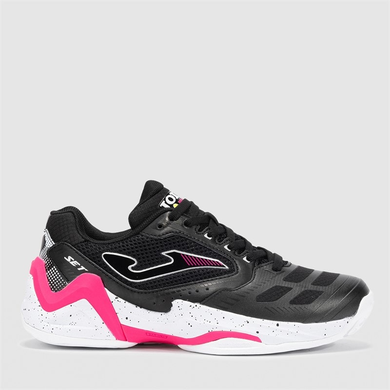 Joma Womens Womens Set 25 Clay Court Tennis Shoes Black - Image 1