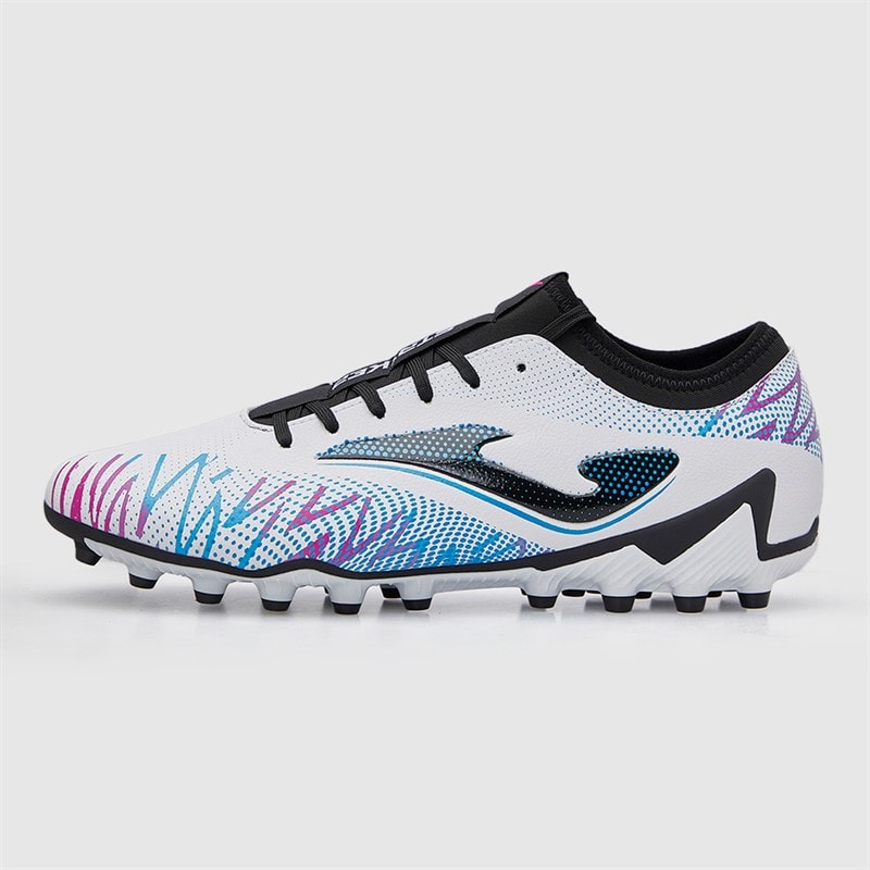 Joma Mens Striker 25 AG Artificial Grass Football Boots White - Image 2