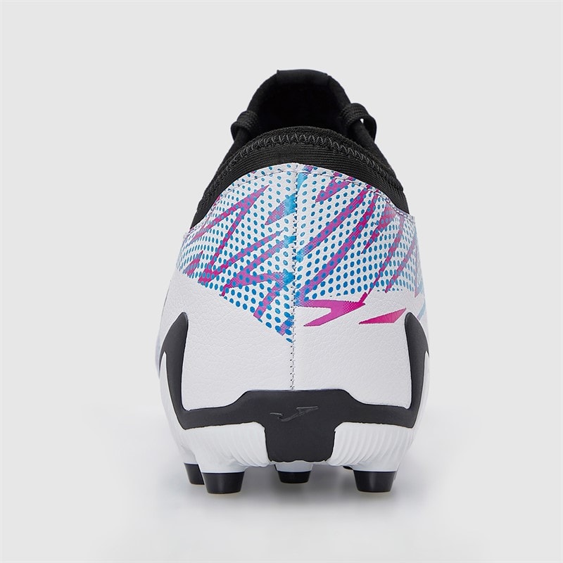 Joma Mens Striker 25 AG Artificial Grass Football Boots White - Image 4