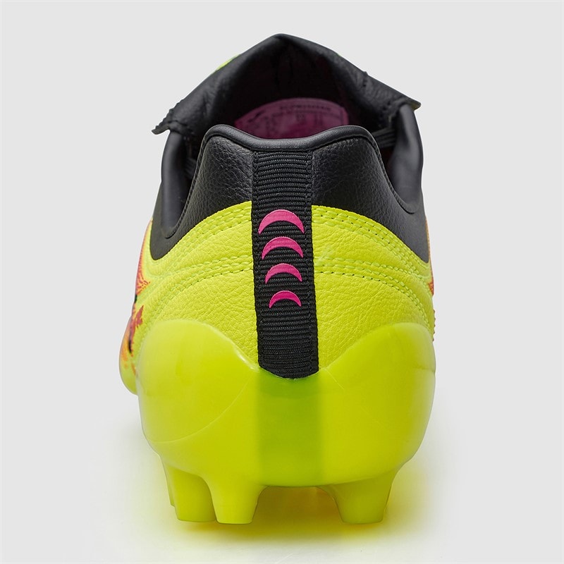 Joma Mens Score 25 AG Artificial Grass Football Boots Fluoro Yellow - Image 4
