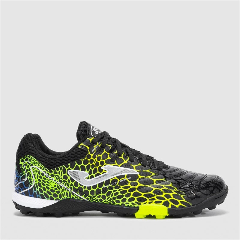Joma Mens Maxima 25 Graphic TF Astro Turf Football Boots Black/Yellow/Green