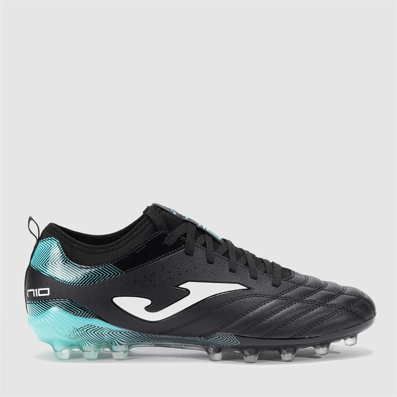 Joma Mens Numero-10 25 AG Artificial Grass Football Boots Black/Turquoise