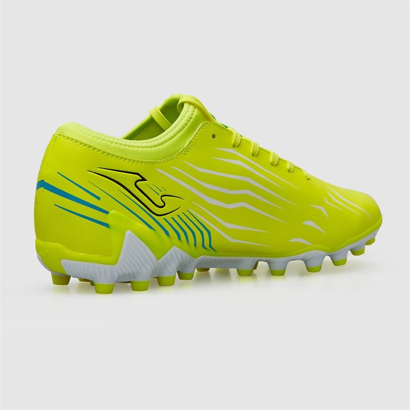 Joma Mens Propulsion 25 AG Artificial Grass Football Boots Fluoro Yellow - Image 5