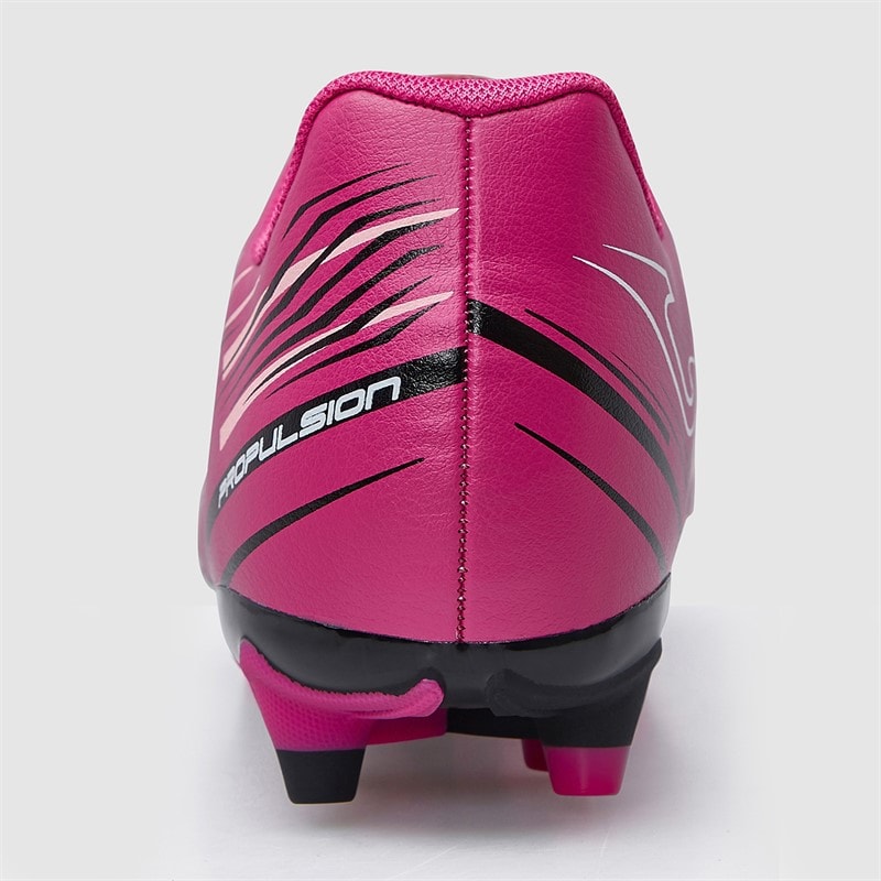 Joma Junior Propulsion 25 FG Firm Ground Football Boots Fuchsia - Image 4