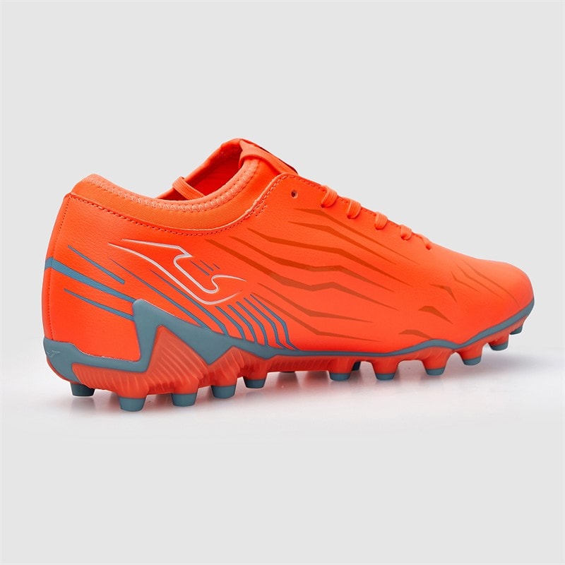 Joma Mens Propulsion 25 AG Artificial Grass Football Boots Fluoro Orange - Image 5