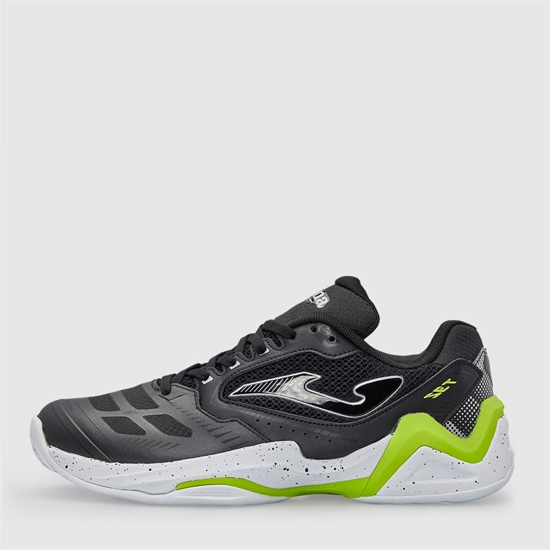 Joma Mens Set 25 All Court Tennis Shoes Black - Image 1
