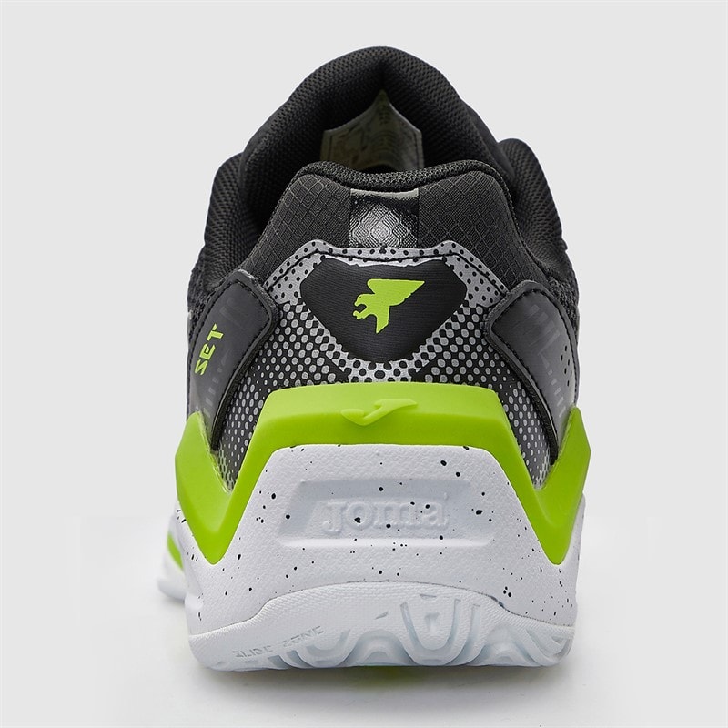 Joma Mens Set 25 All Court Tennis Shoes Black - Image 3