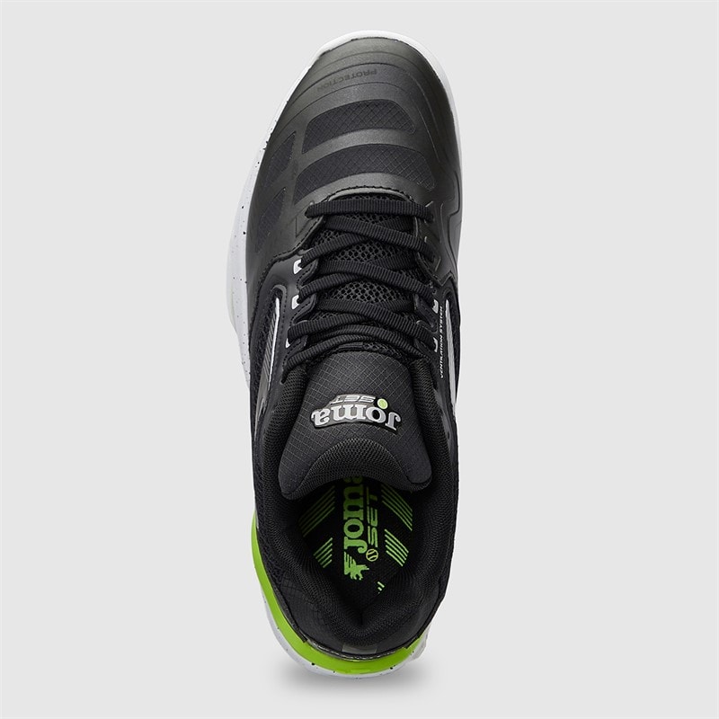 Joma Mens Set 25 All Court Tennis Shoes Black - Image 4