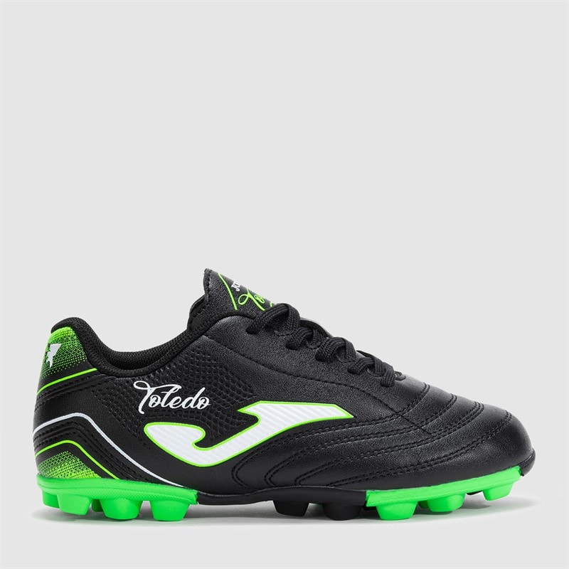 Joma Kids Toledo 25 HG Hard Ground Football Boots Black