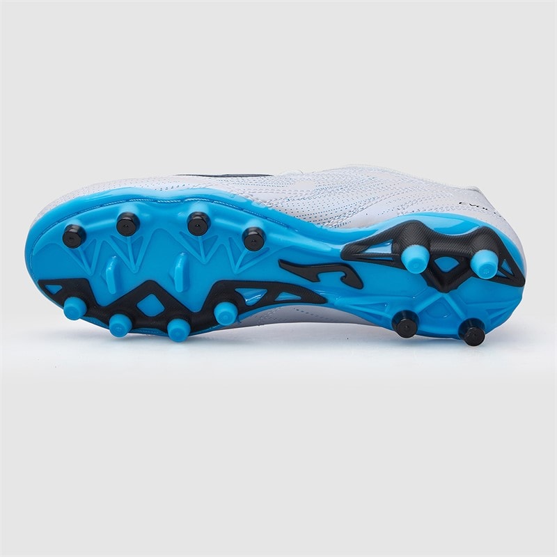 Joma Junior Evolution 25 FG Firm Ground Football Boots White - Image 3