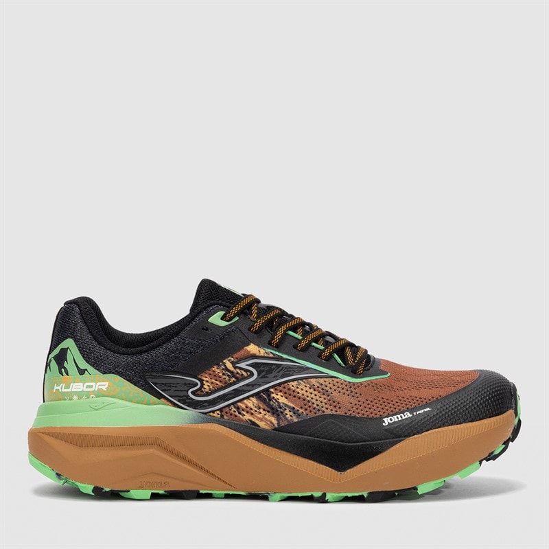 Joma Mens Kubor 25 Trail Running Shoes Brown - Image 1