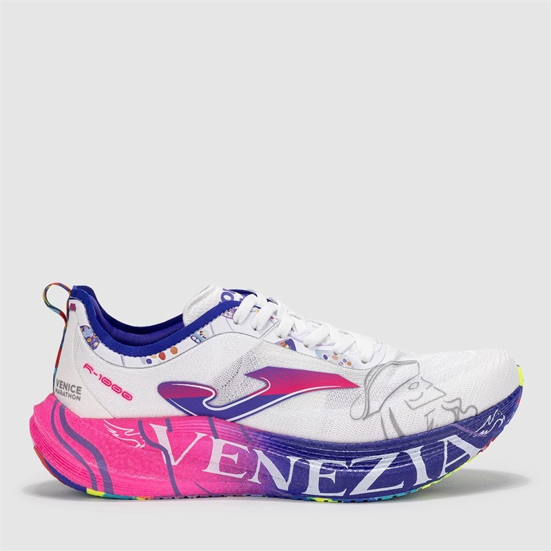 Joma R1000 25 Venezia Marathon Carbon Plate Neutral Running Shoes White - Image 1
