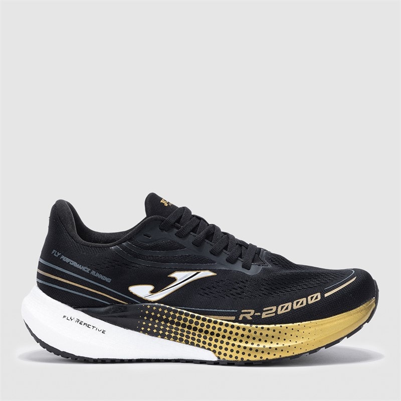 Joma R.2000 25 Neutral Running Shoes Black/Gold Black Gold - Image 1