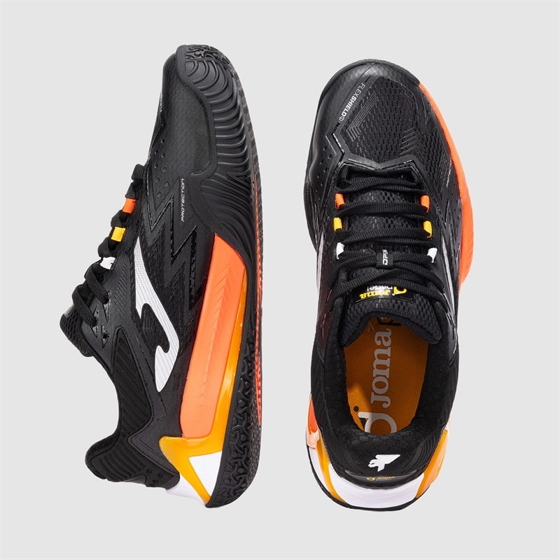 Joma Mens Open 25 Padel Shoes Black - Image 4