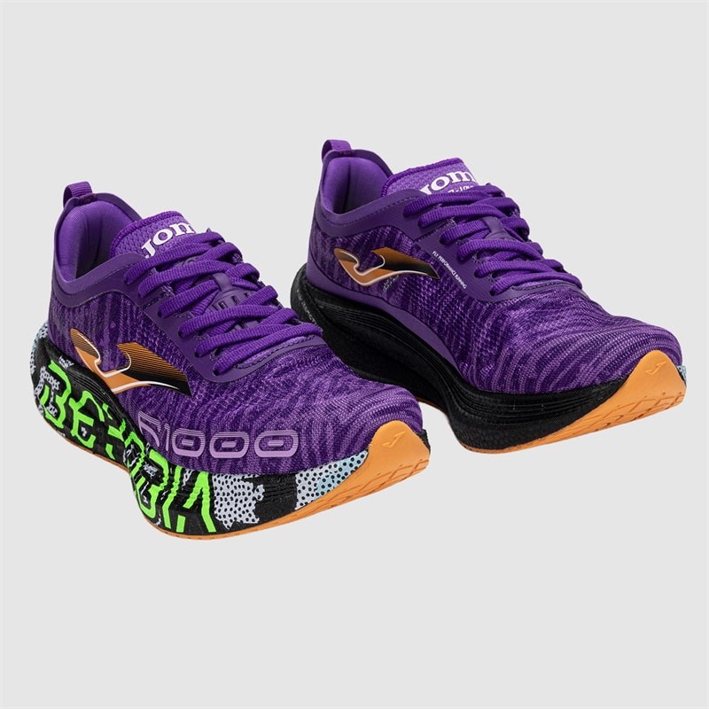 Joma R1000 25 Behobia San Sebastian Carbon Plate Neutral Running Shoes Purple - Image 5