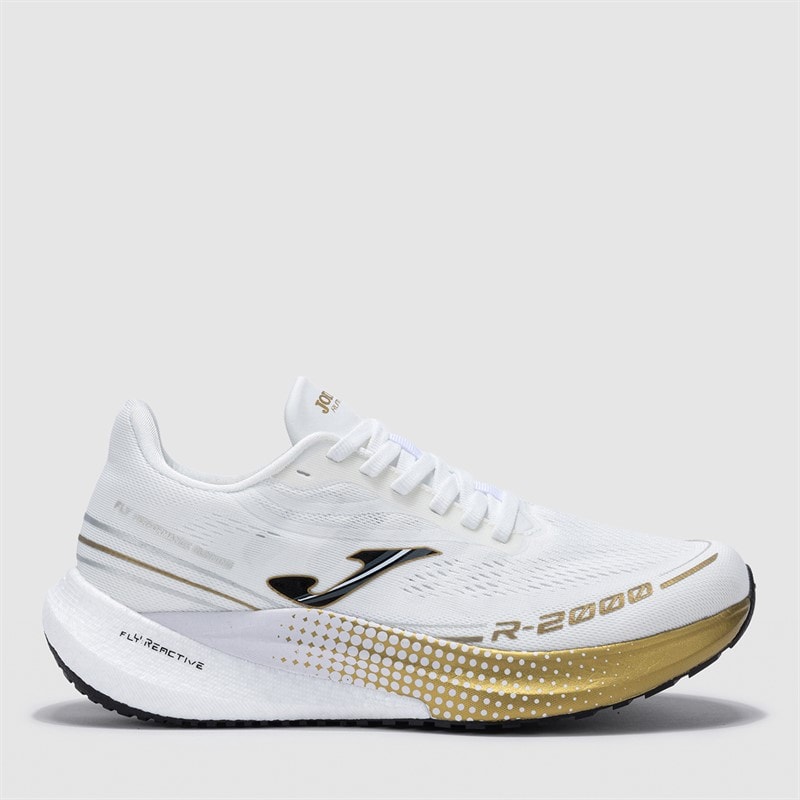 Joma R.2000 25 Neutral Running Shoes White/Gold White Gold - Image 1