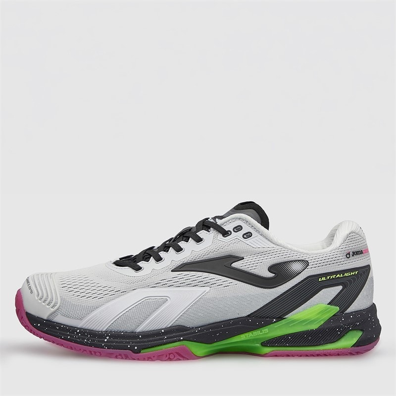 Joma Mens Ultra Light 25 Padel Shoes White