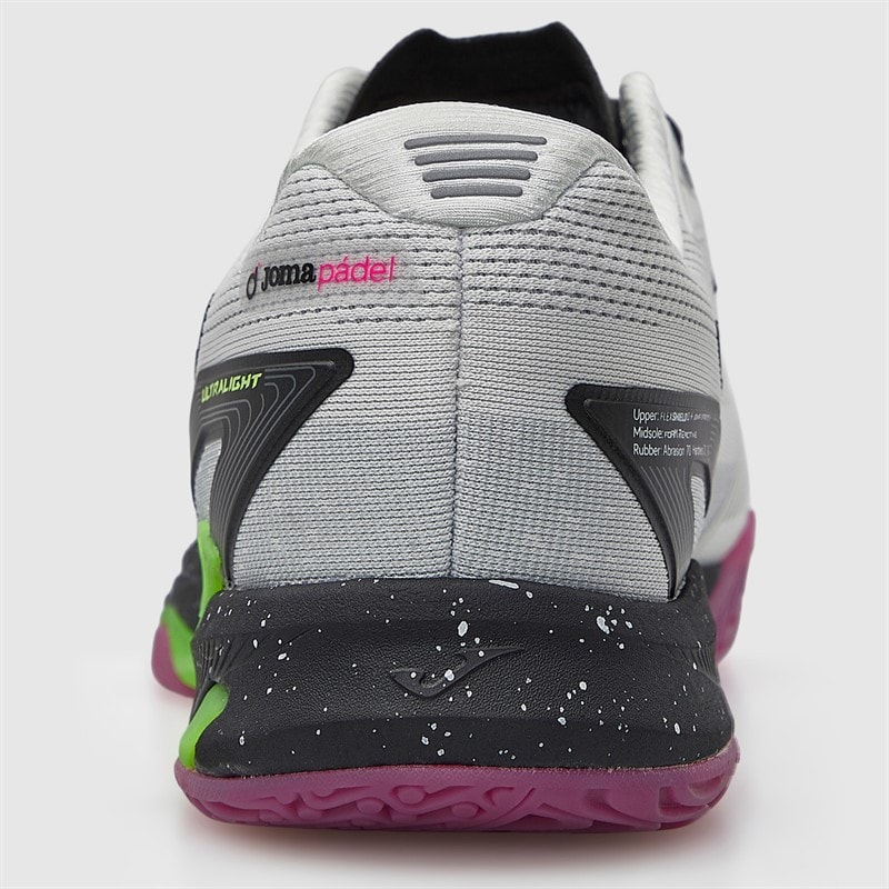 Joma Mens Ultra Light 25 Padel Shoes White - Image 3