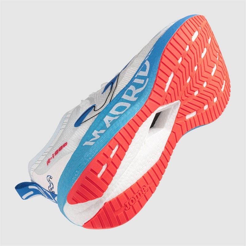 Joma Mens R1000 25 Madrid Half Marathon Carbon Plate Neutral Running Shoes White - Image 2