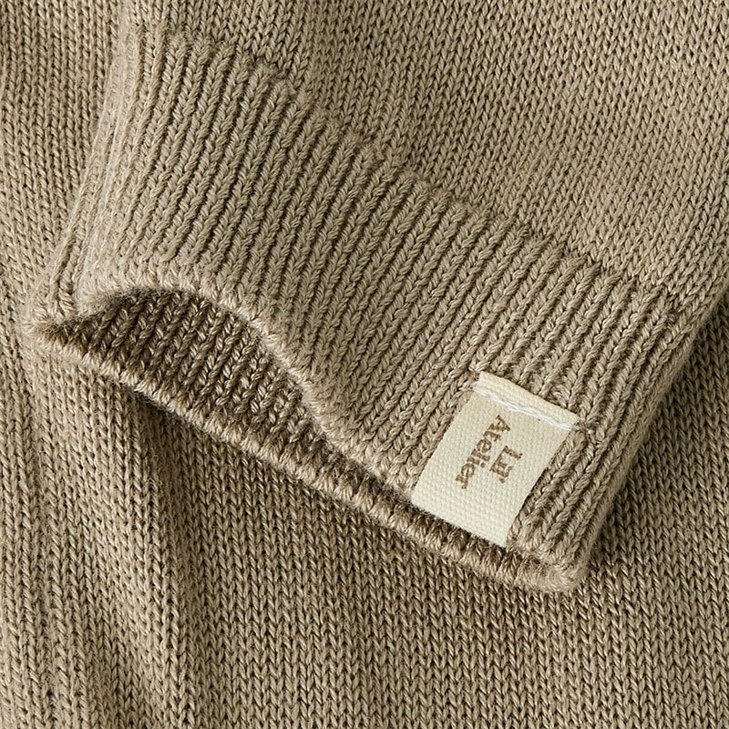 Lil' Atelier Kids Dundo Knitted Trousers Oxford Tan - Image 3