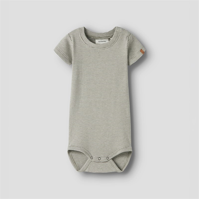 Lil' Atelier Kids Feng Short Sleeve Babygrow Overland Trek