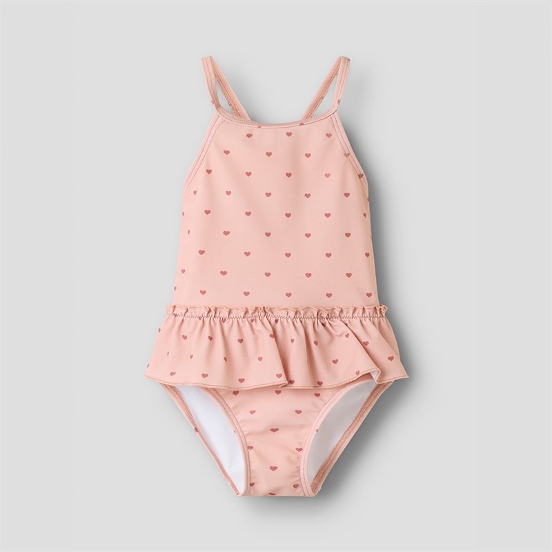 Lil' Atelier Girls Helga Swimsuit Misty Rose