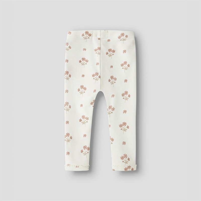 Lil' Atelier Girls Layo Leggings Coconut Milk - Image 2